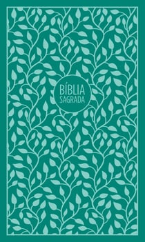 Bíblia NVI, Capa Dura, Tecido, Verde, Leitura Perfeita