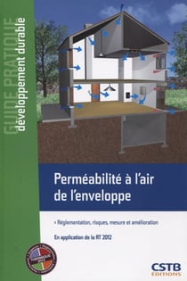 Perméabilité à l'air de l'enveloppe - Réglementation, risques, mesure et amélioration - En application de la RT 2012