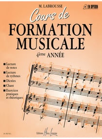 Cours de formation musicale - Volume 4