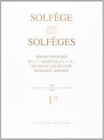 Solfège des Solfèges Vol.1B avec accompagnement - méthode Solfège