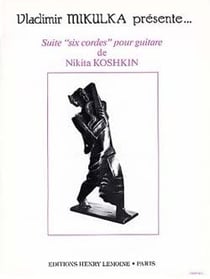 Suite six cordes - partition guitare