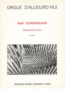 Polyphonies en Echo - partition orgue