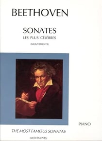 Sonates les plus célèbres - partition