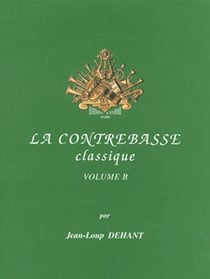 La Contrebasse classique Vol.B