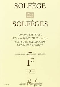 Solfège des Solfèges Vol.1A sans accompagnement - méthode Solfège