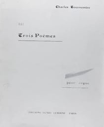 Poèmes (3) n°3 - partition orgue