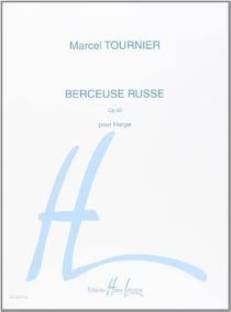 Berceuse russe Op.40 - partition harpe