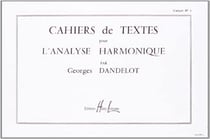 Cahiers de textes pour l'analyse harmonique Vol.1