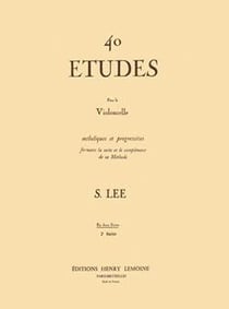 Etudes melodiques (40) op31 vol2 --- violoncelle et piano - partition Piano