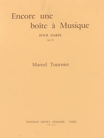 Encore une boîte à musique - partition harpe
