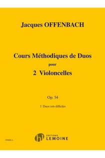 Cours méthodique de duos Op.54