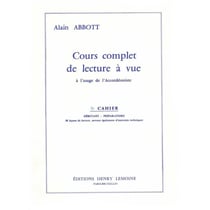 Cours complet de Lecture à vue Vol.2 - partition accordéon