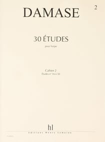 Études (30) Vol.2 - partition harpe