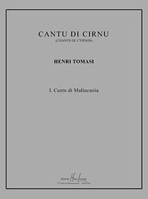 Cantu di Cirnu No. 1 Cantu di Malincunia - partition Piano