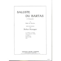 Saluste du Bartas - partition Piano