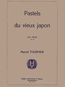Pastels du vieux Japon op.47 - partition harpe