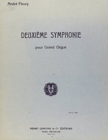 Symphonie n°2 - partition orgue