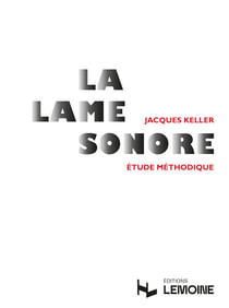 La lame sonore - étude méthodique - partition percussion
