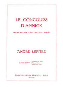 Concours d'Annick - partition Piano