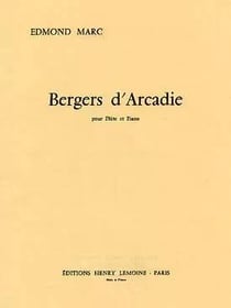 Bergers d'Arcadie - partition Piano