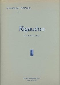 Rigaudon - partition Piano