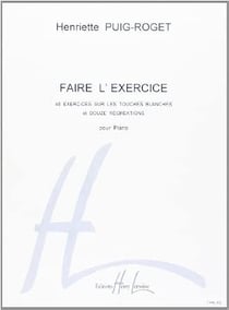 Faire l'exercice - partition Piano