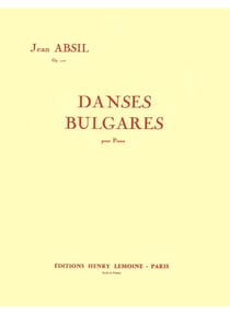 Danses bulgares Op.102 - partition Piano