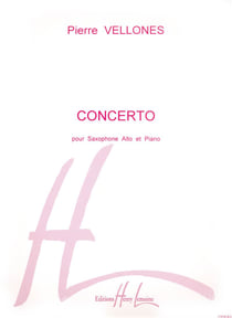 Concerto Op.65 - partition saxophone mib et piano