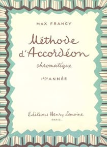 Méthode d'accordéon chromatique - Méthode accordéon