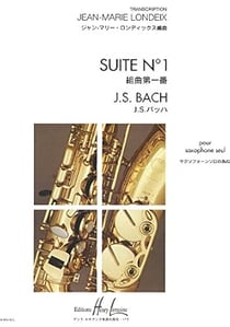 Suite n°1 - partition saxophone SOLO