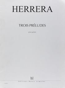 Préludes (3) - partition guitare