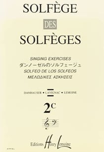 Solfège des Solfèges Vol.2C sans accompagnement - méthode Solfège