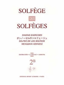 Solfège des Solfèges Vol.2B avec accompagnement - méthode Solfège
