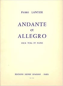 Andante et allegro - partition Piano