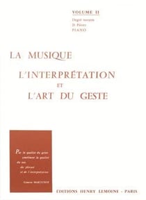 Art du geste Vol.2 - partition Piano