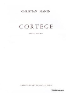 Cortège - partition Piano