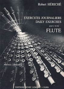 Exercices journaliers - partition flûte