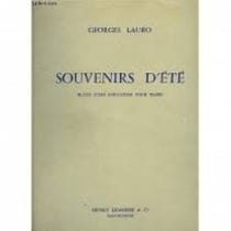 Souvenir d'été - partition Piano