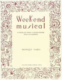 Week-end musical - partition Piano