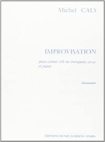Improvisation - partition Piano