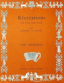 Récréations - partition accordéon