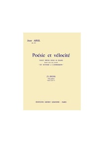 Poésie et Vélocité, Op.157 Vol.2 - partition Piano