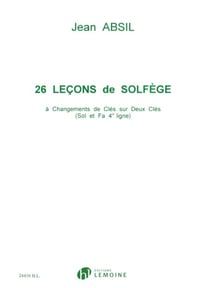 26 Leçons 2 clés sans accompagnement