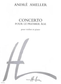 Concerto pour le premier âge - partition violon