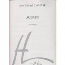 Aubade - partition harpe