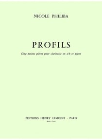 Profils - partition clarinette