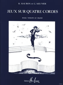 Jeux sur 4 cordes - partition Piano
