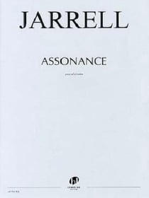 Assonance - partition clarinette