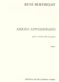Arioso appassionato - partition violoncelle