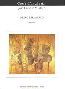 Pezzo per Marco - partition flûte